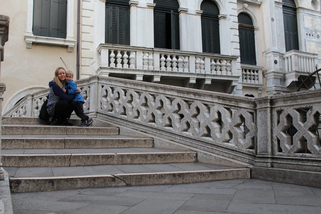 Some of the Thousands of steps in Venice