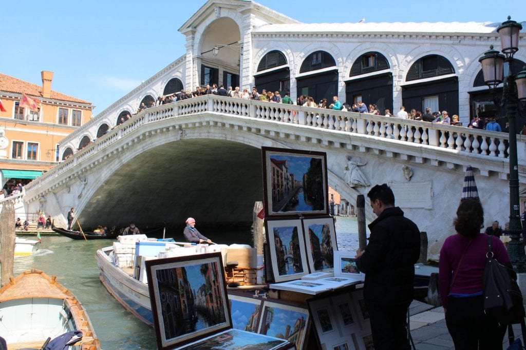 The Rialto Bridge, Venice