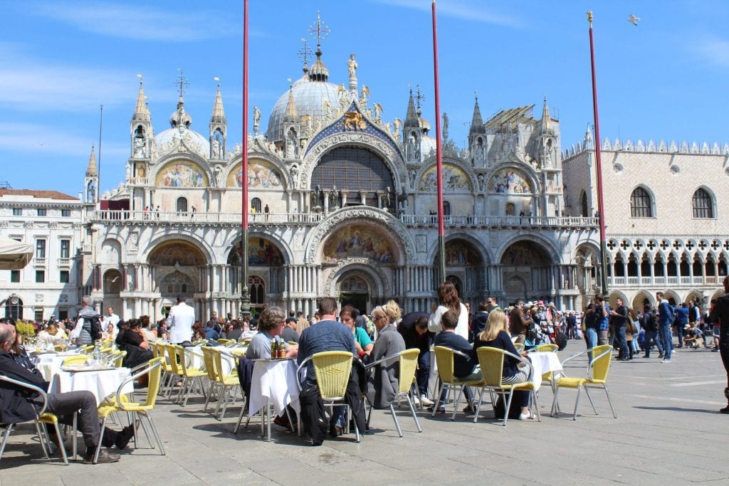 Drink Square Venice St Mark's Square