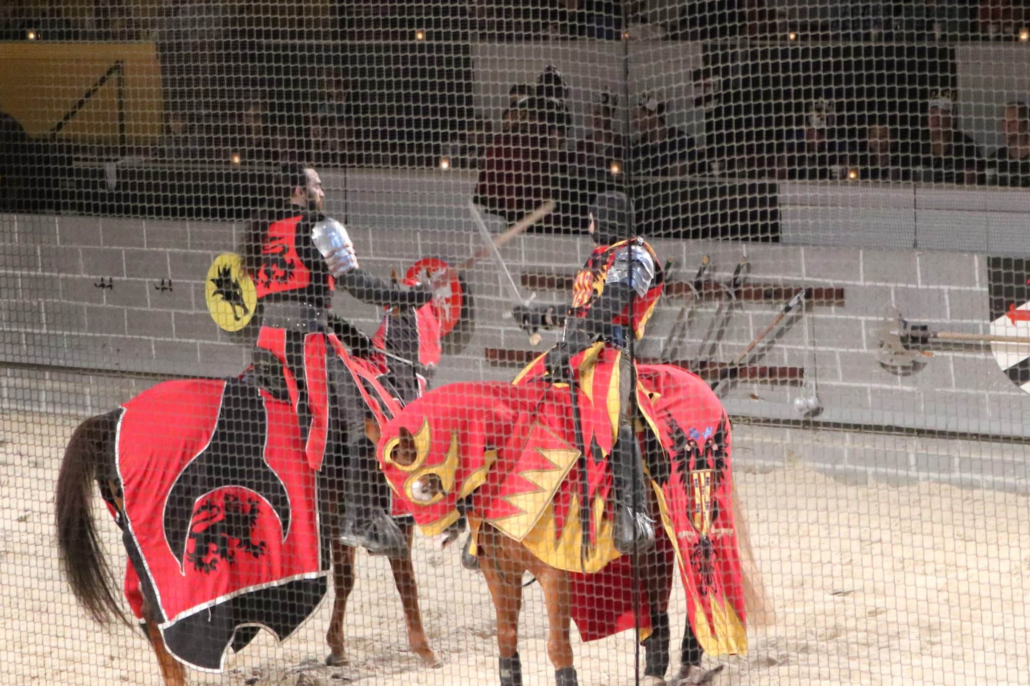 Medieval Times Dinner Show in Orlando jousting