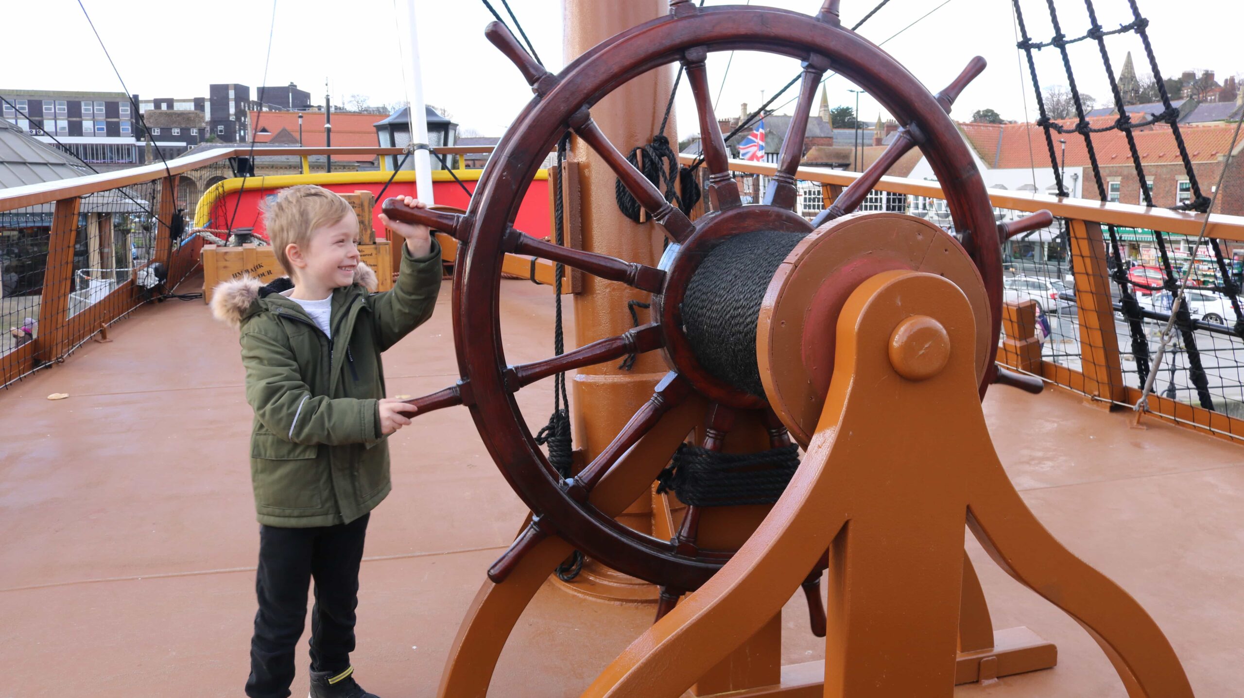 HM Bark Endeavour Whitby Review