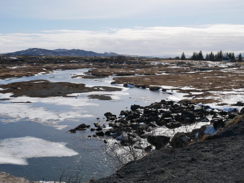 The stunning scenery at Thingvellir