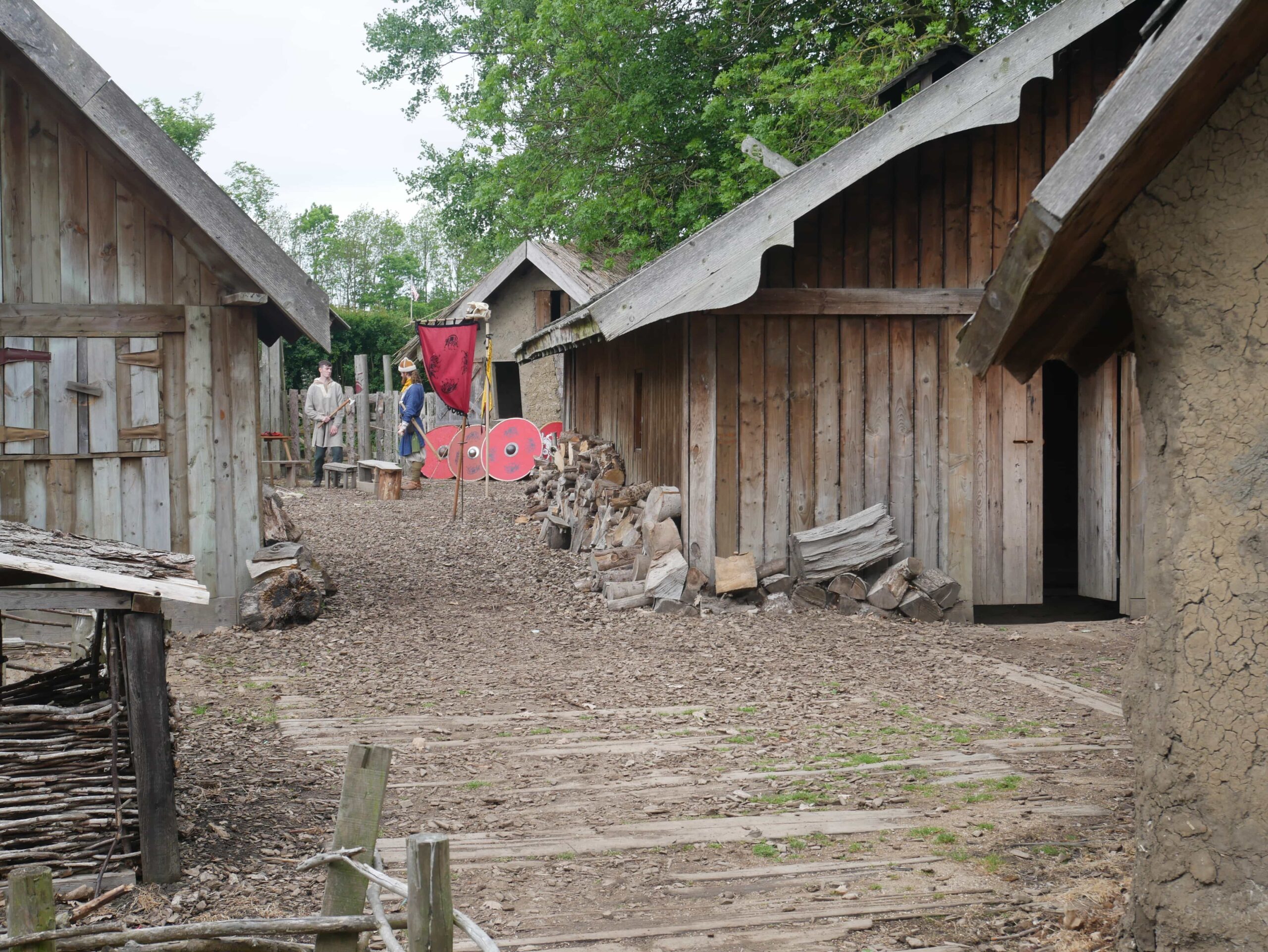 Viking Village at Yorkshire Museum of Farming