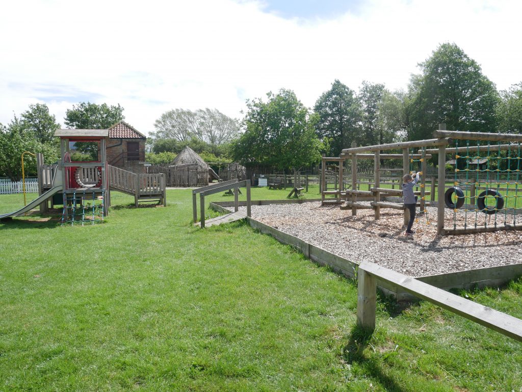 Photo of the playground at Yorkshire museum of farming