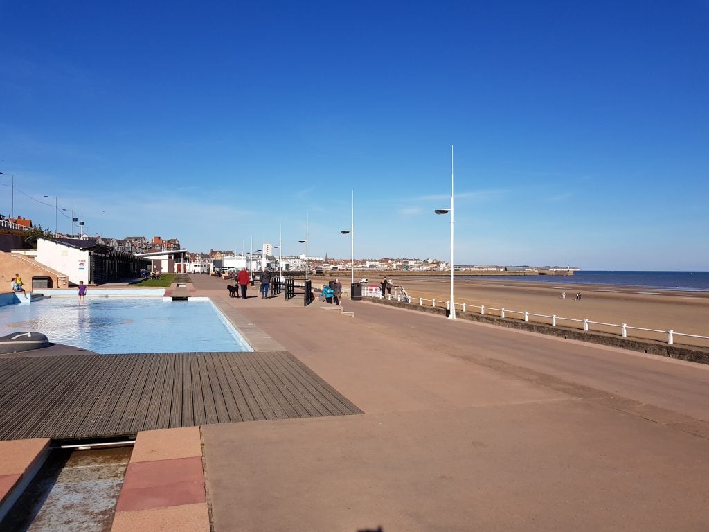 South Beach paddling pool