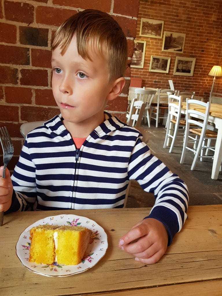 Cake at Herbert's Tea rooms