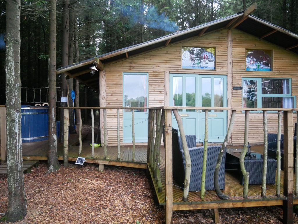 Camp Katur Glamping at Bears Place North Yorkshire Review - Hot Tub