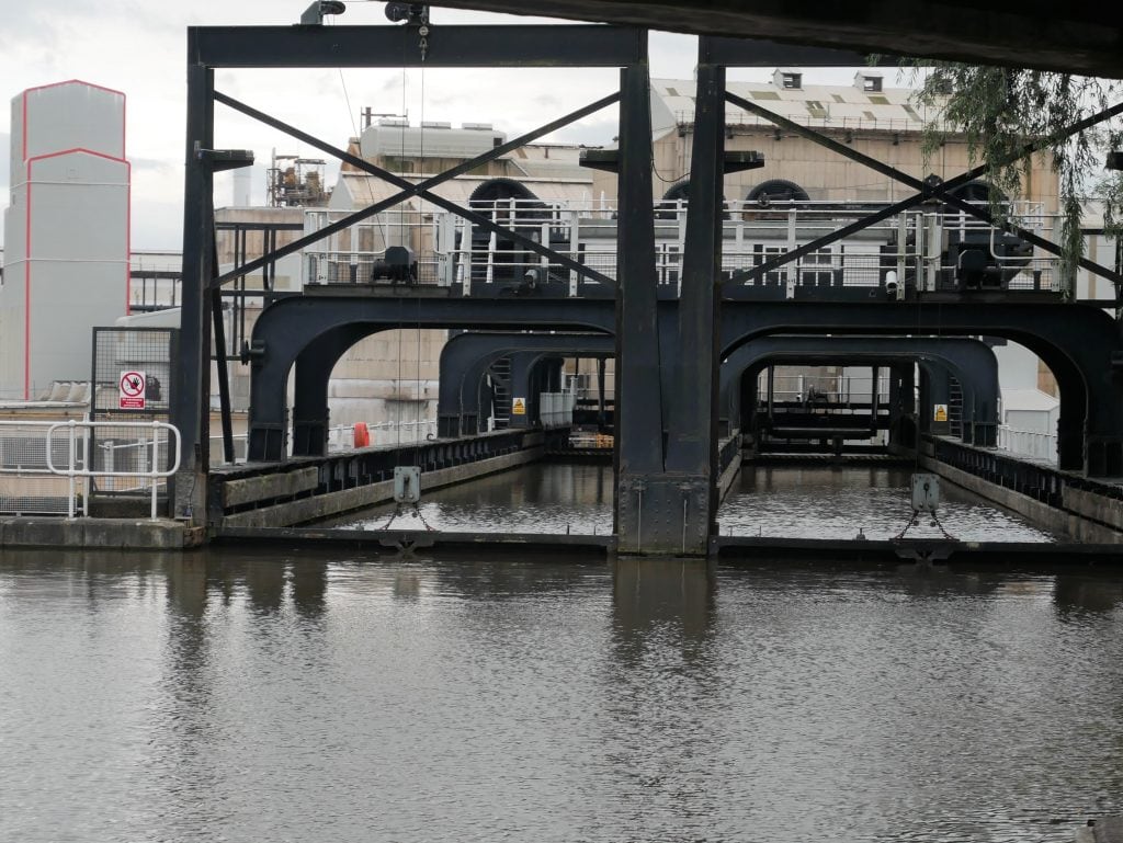 Top of the Anderton boat lift