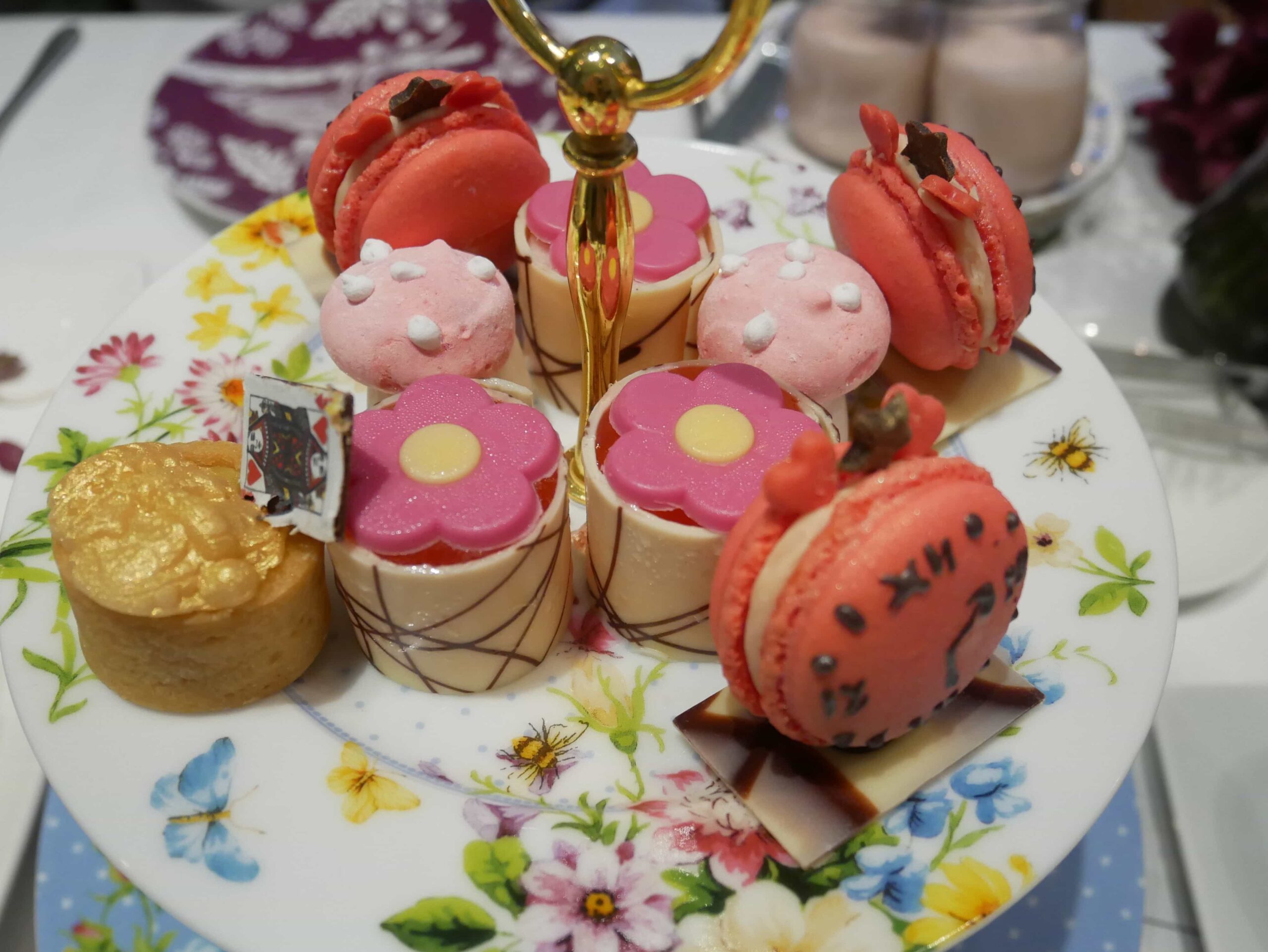Sweet treats Alice in Wonderland afternoon tea