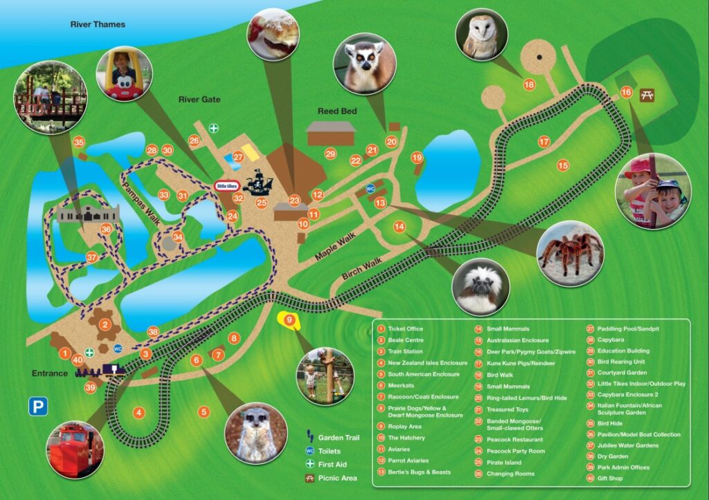 Beale Park Map