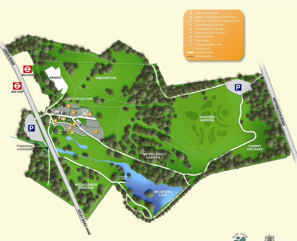 GOLDEN ACRE MAP