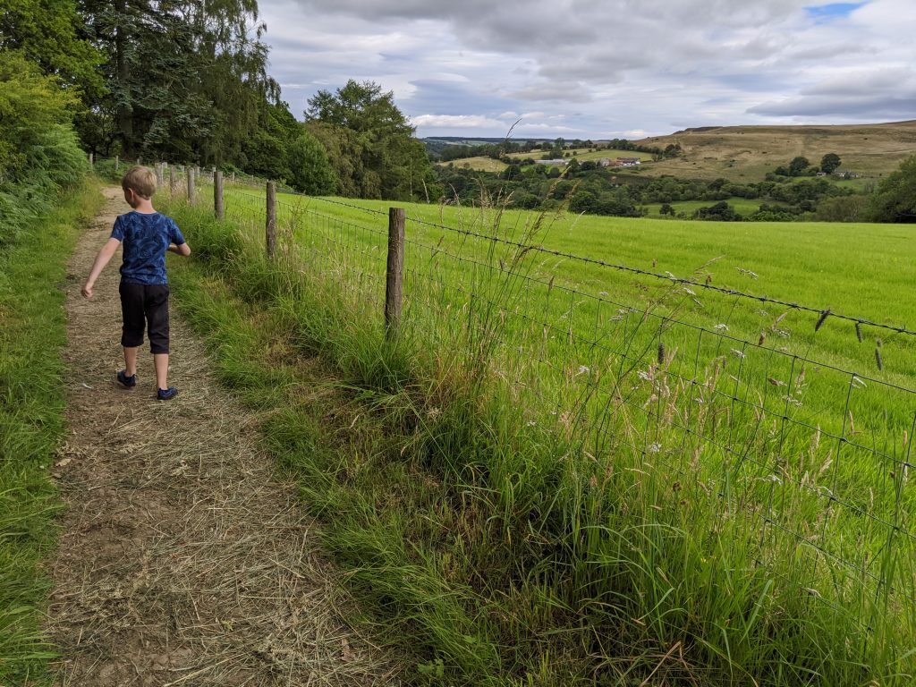 Walking to Beck Hole