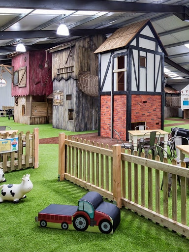 Amerton Farm indoor play area