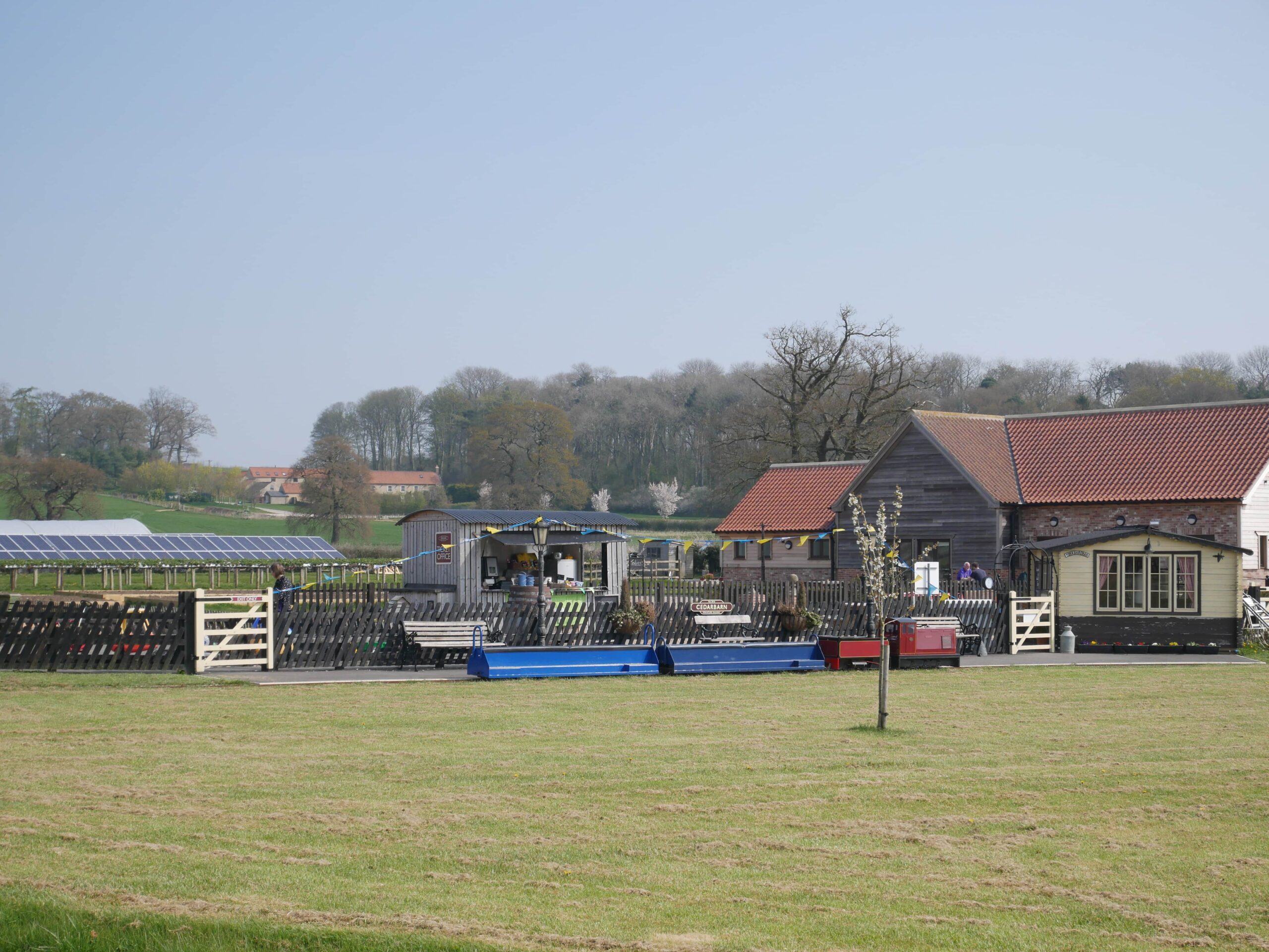 Miniature railway - Cedarbarn Farm Shop