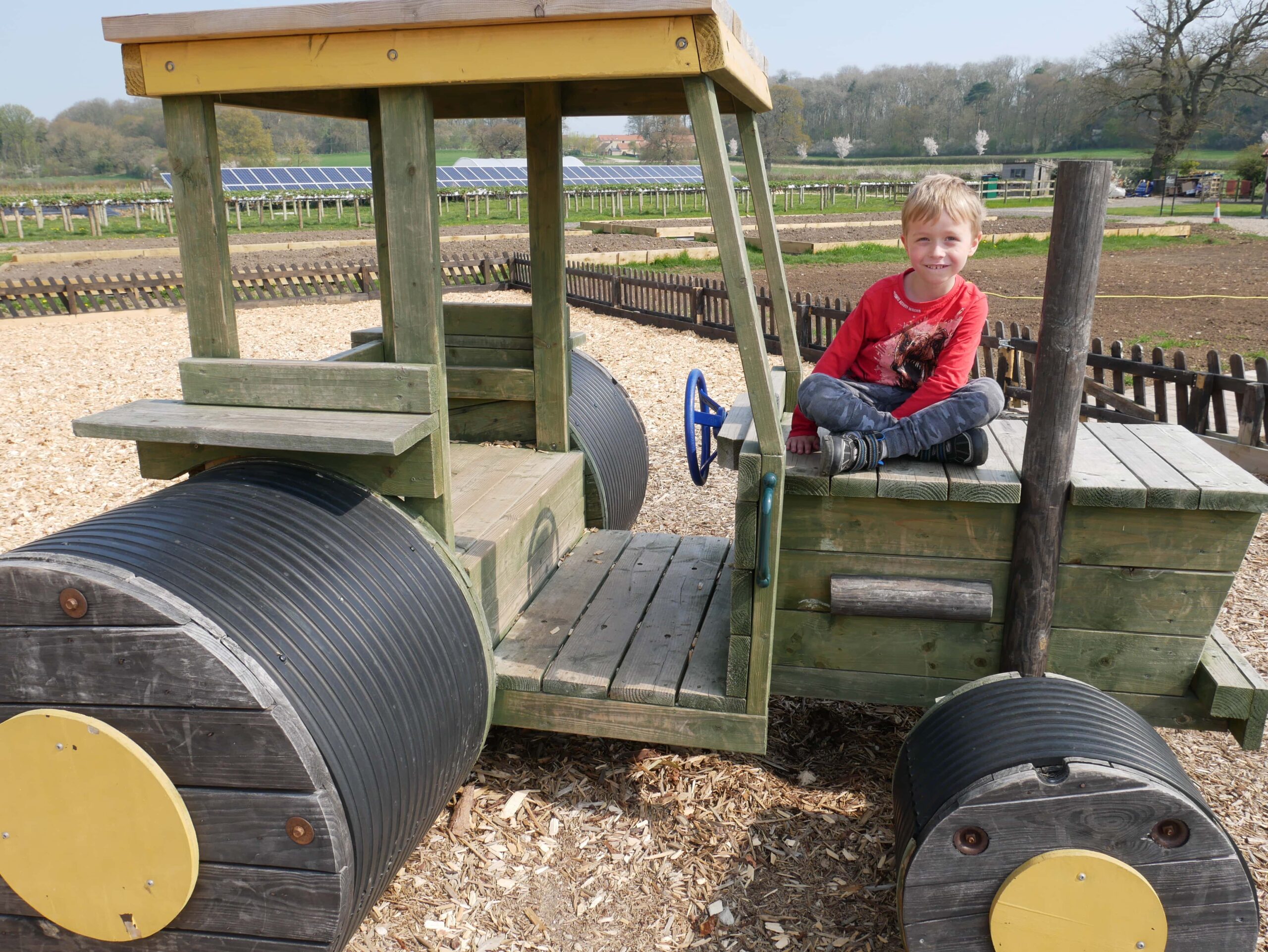 Miniature railway - Cedarbarn Farm Shop