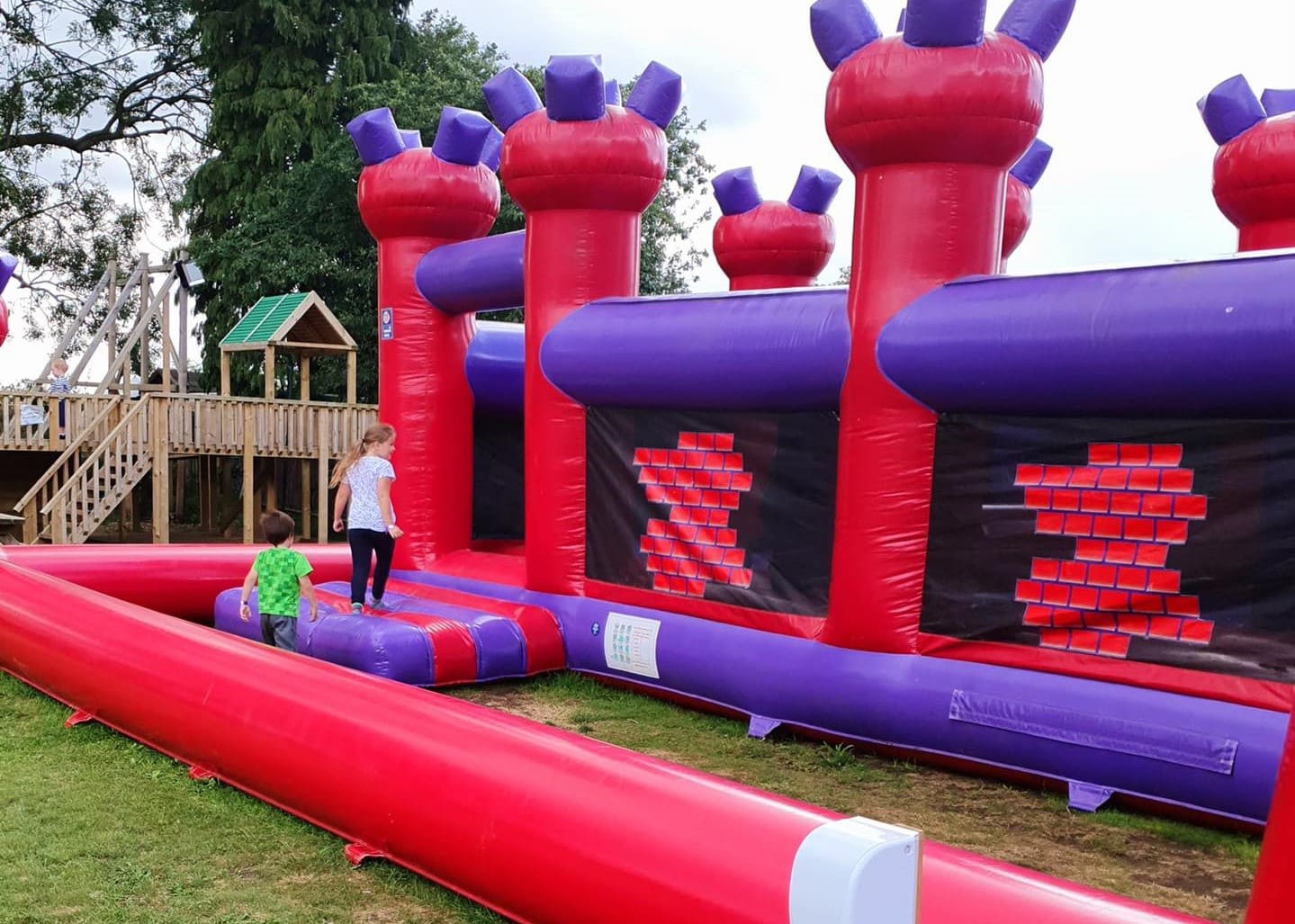 The Shires Pub Bouncy Land