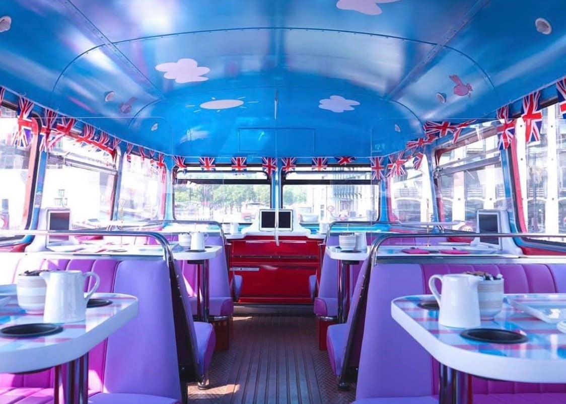 Peppa Pig Afternoon Tea Bus Tour London