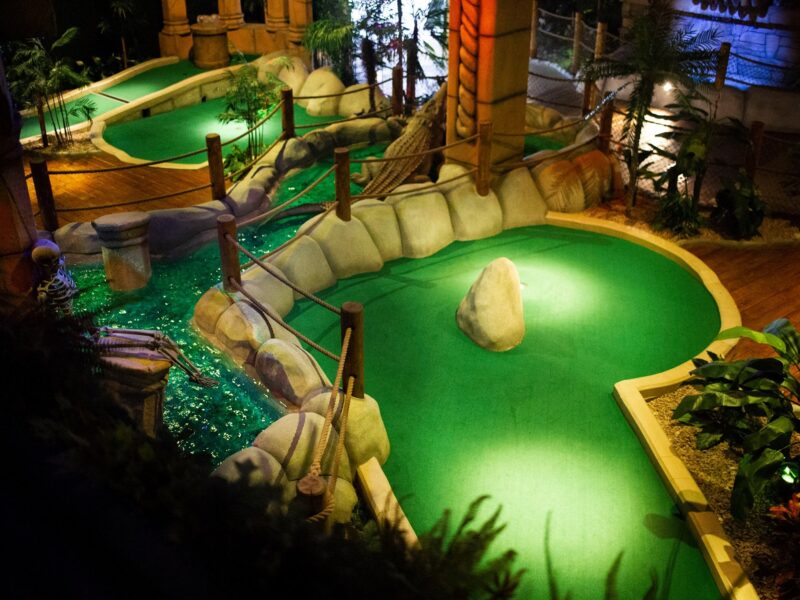 The Lost City Adventure Golf Belfast