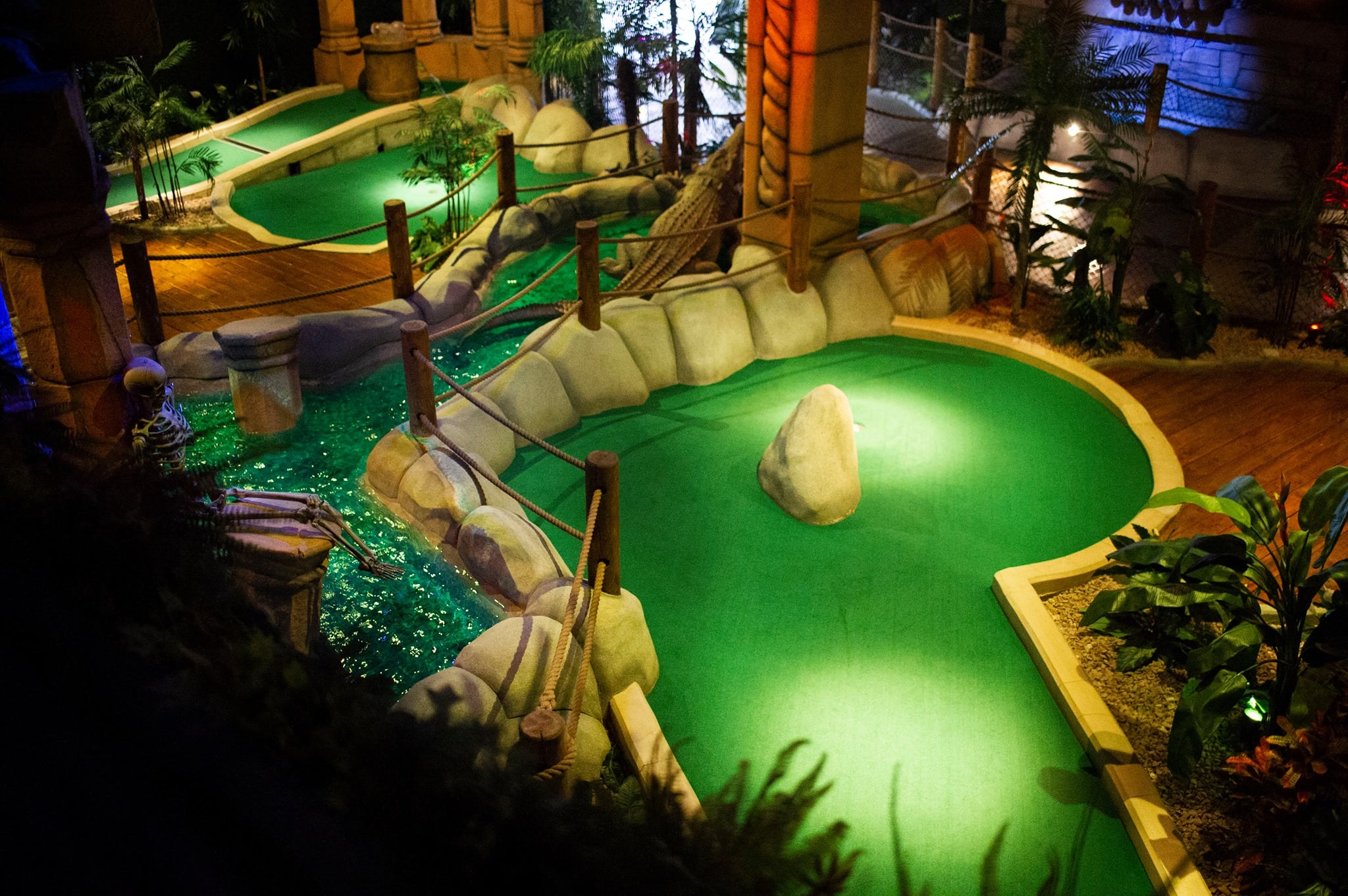 The Lost City adventure Golf Belfast