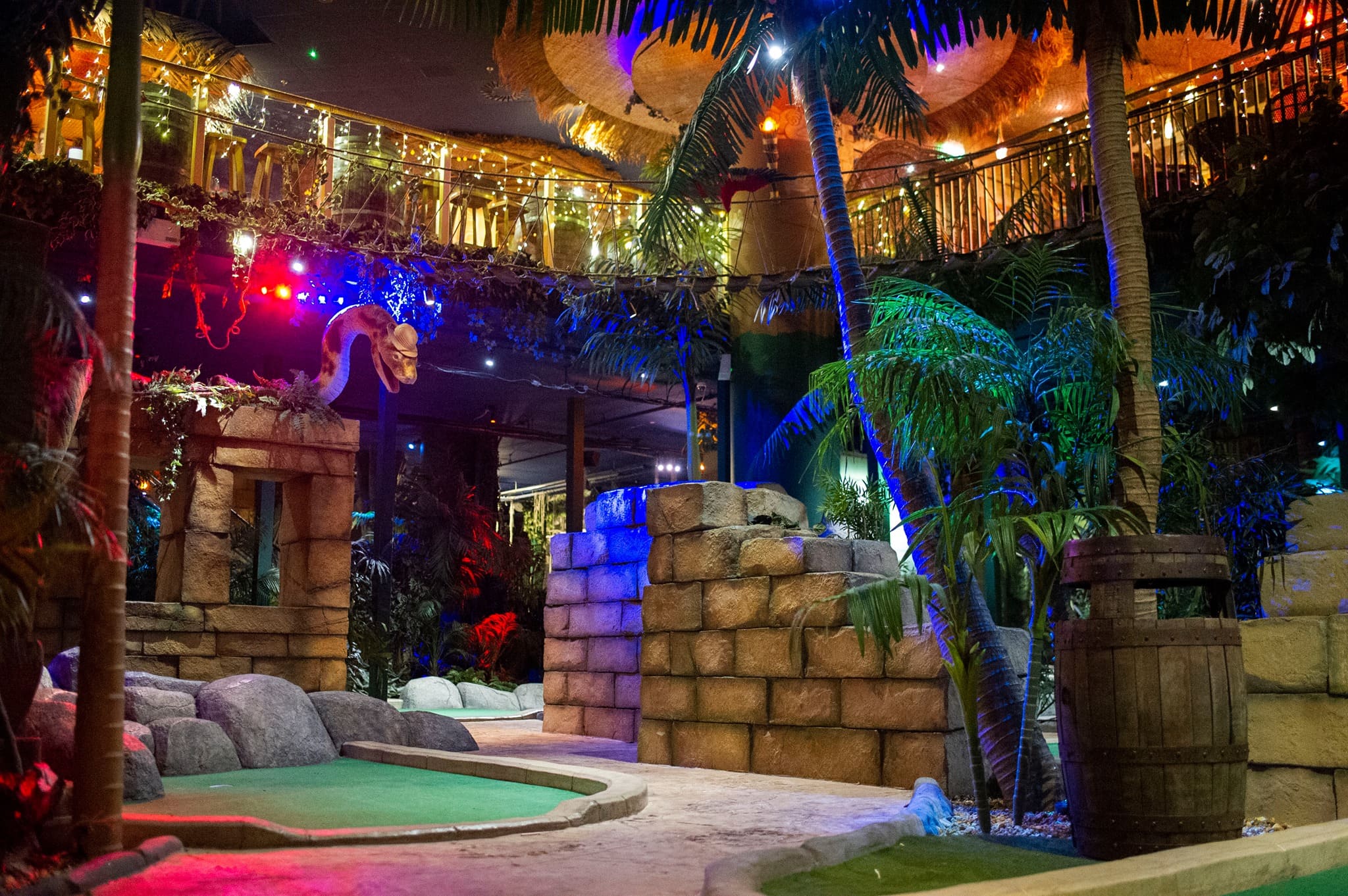 Lost City adventure Golf Nottingham