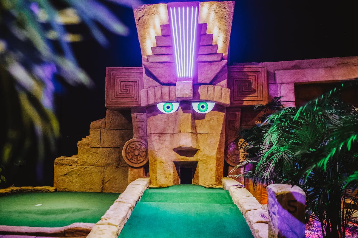 Treetop adventure Golf Manchester