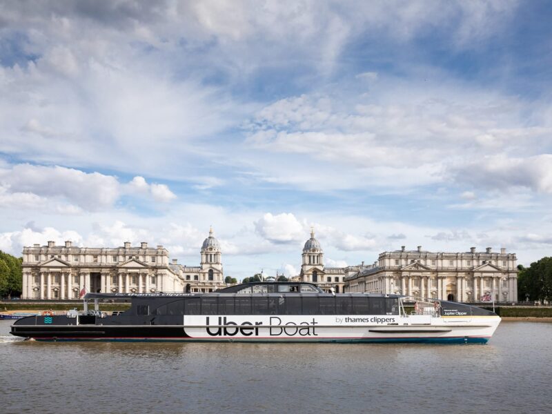 Thames Clippers Uber Boat