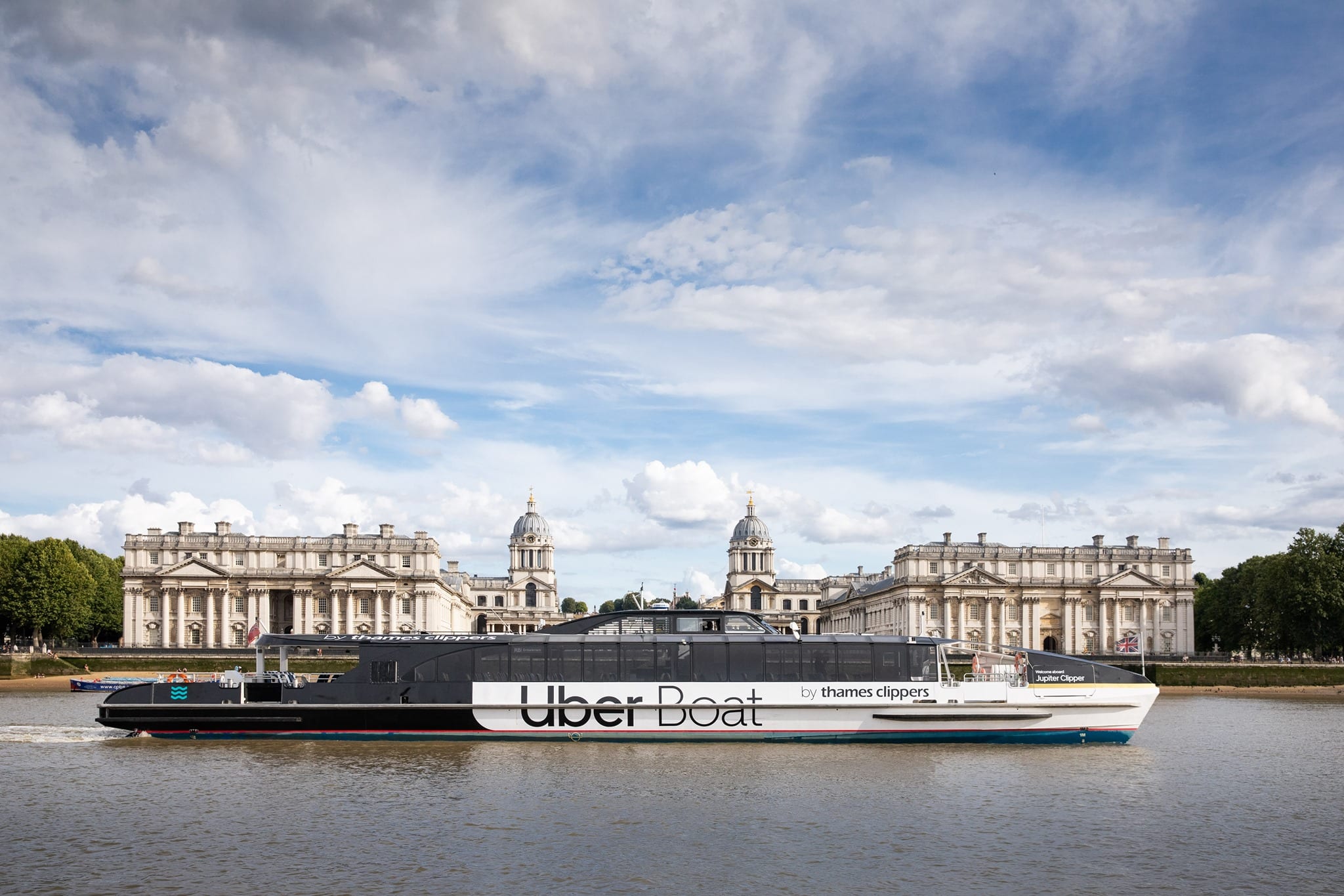 Thames Clippers Uber Boat