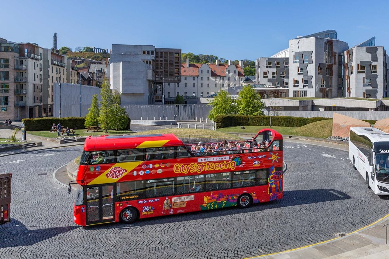 City sightseeing, Bus Edinburgh