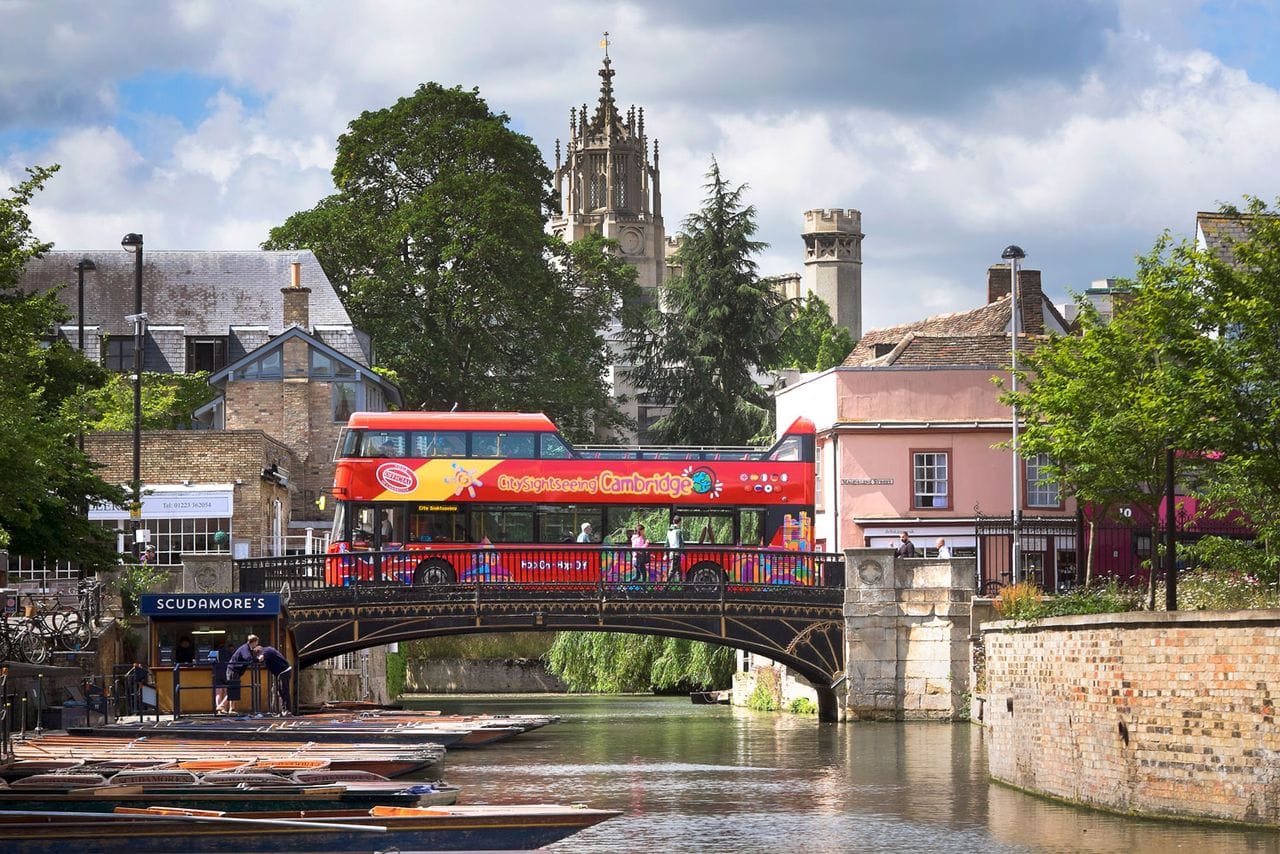 City sightseeing, Bus Cambridge