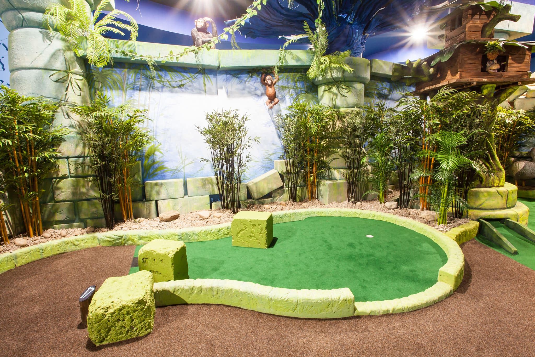 Paradise Island adventure Golf Cheshire Oaks