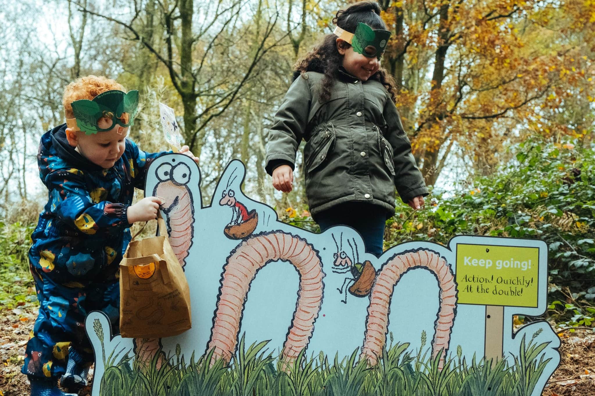 Superworm Activity Trail Across the UK - Find a trail near you