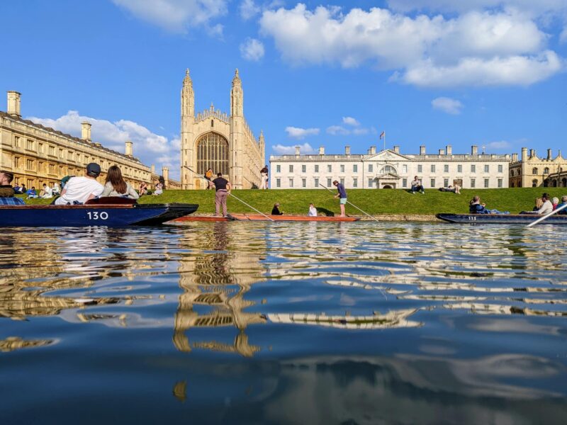 Scholars Punting Cambridge