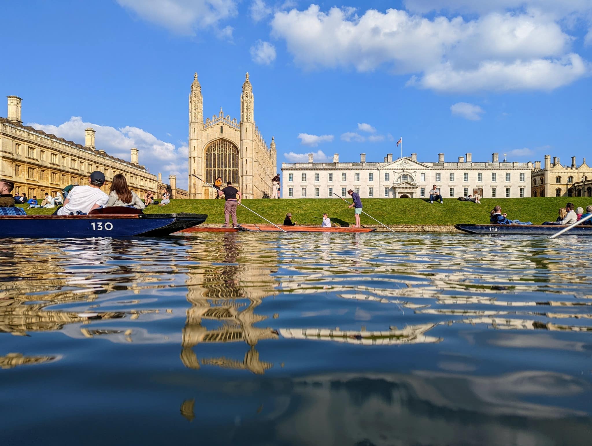 Scholars Punting Cambridge