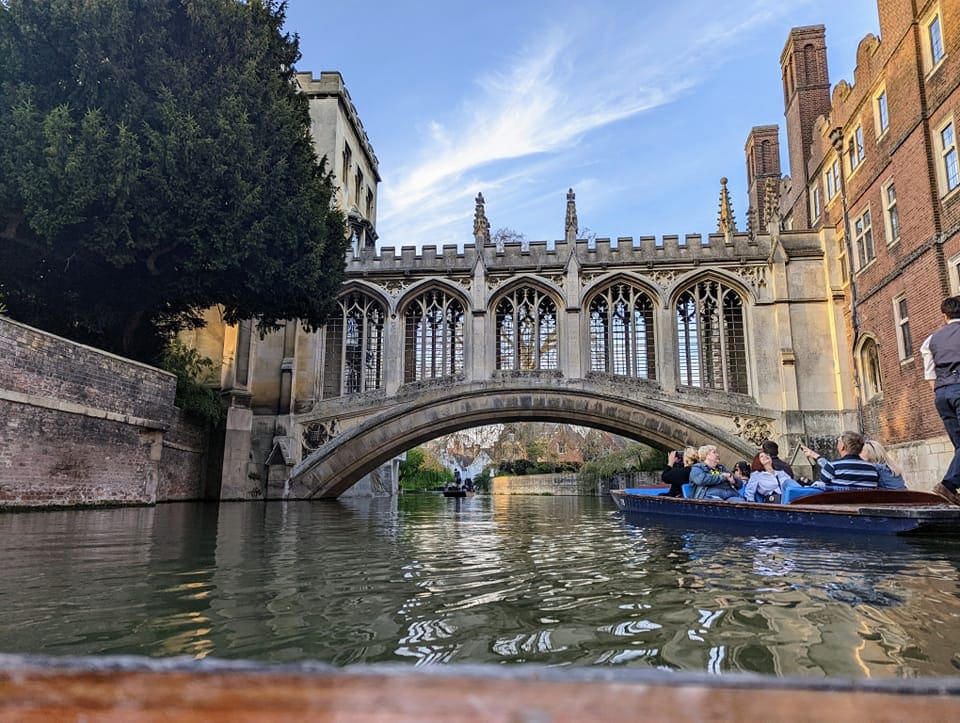 Scholars Punting Cambridge