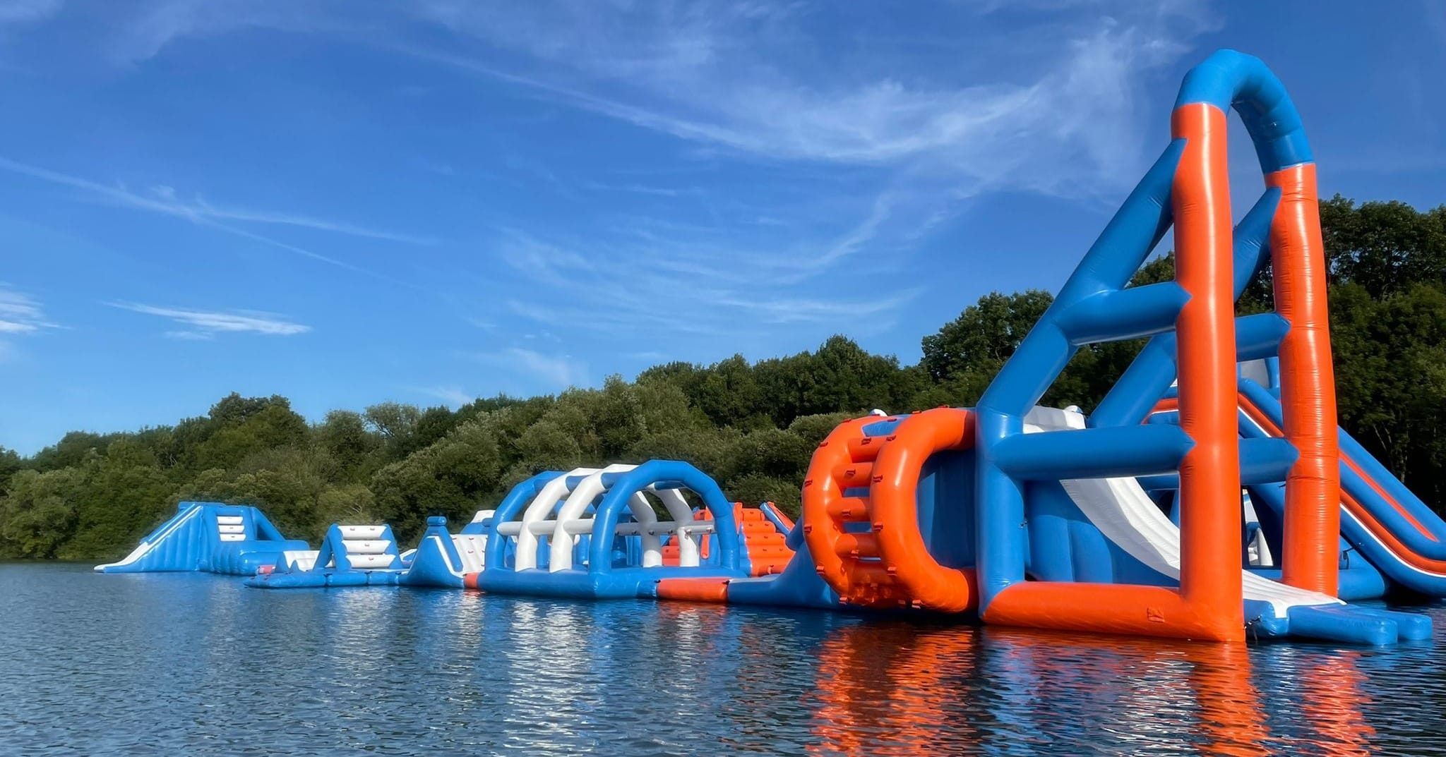 Aqua Splash Inflatable Assault Course