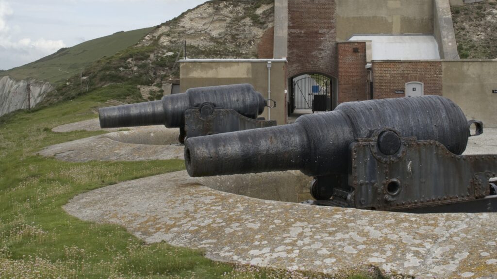 The Needles Old Battery and New Battery