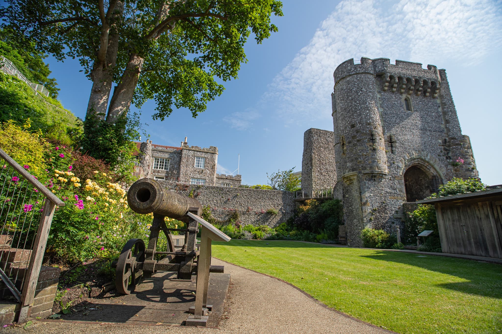 Lewes Castle and museum 