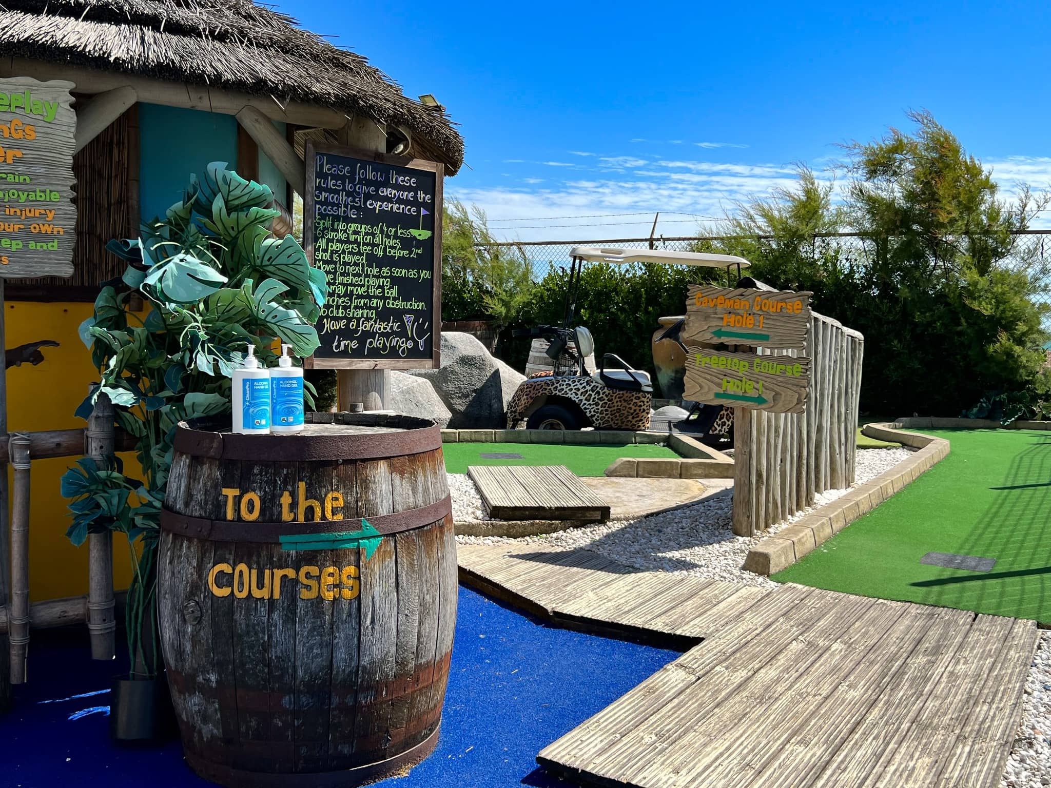 Jungle Rumble adventure Golf Brighton