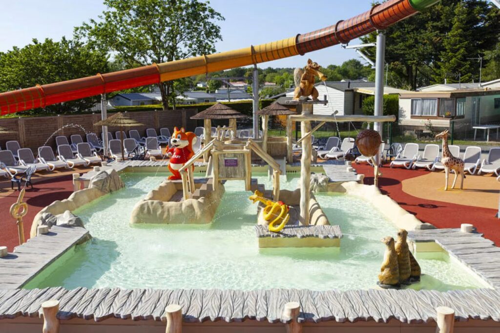 Domaine de Léveno splash area