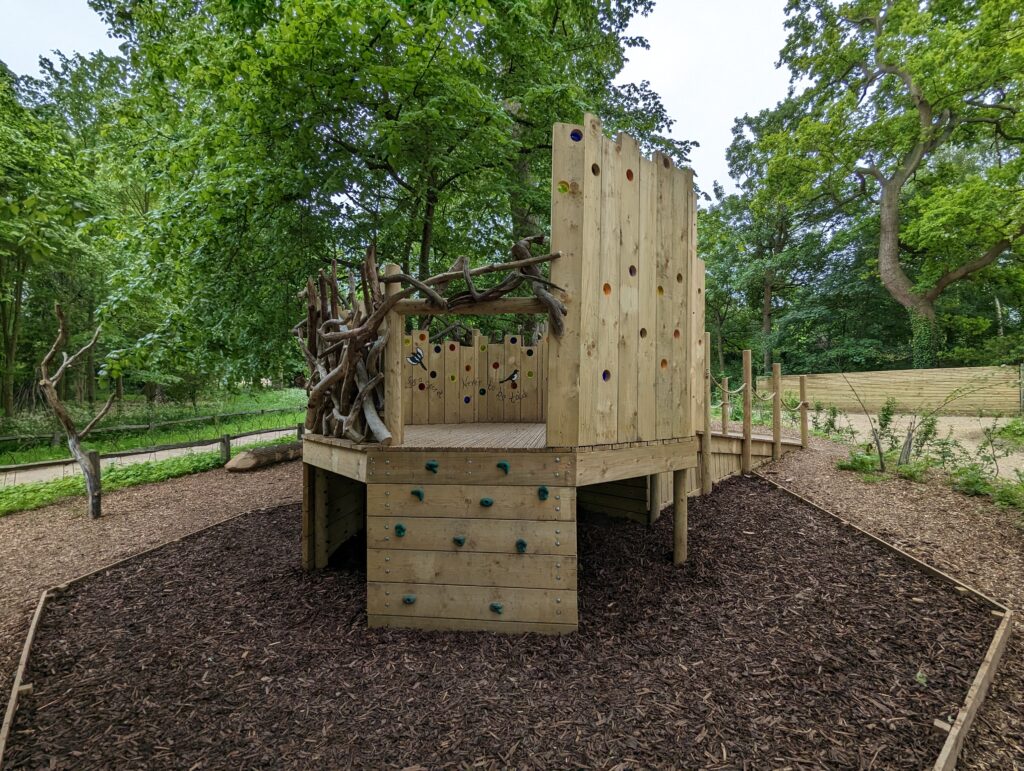 Burghley House Woodland Adventure Play Area Hide and Secrets Review
