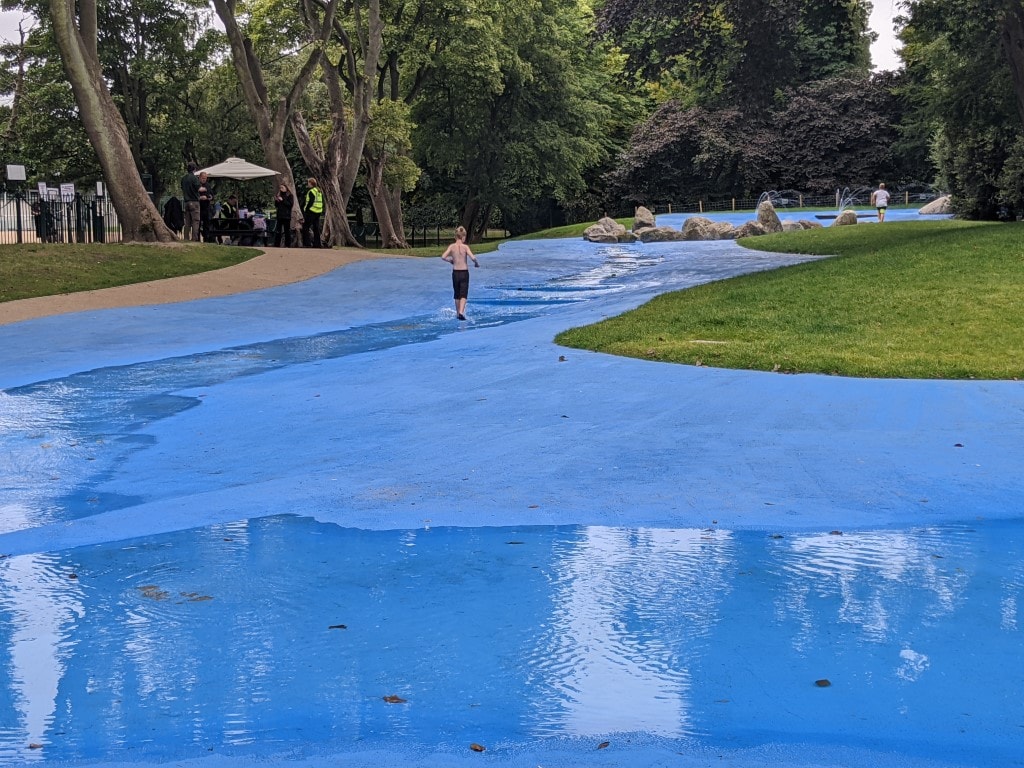 Fab Splash Pad at East Park in Hull