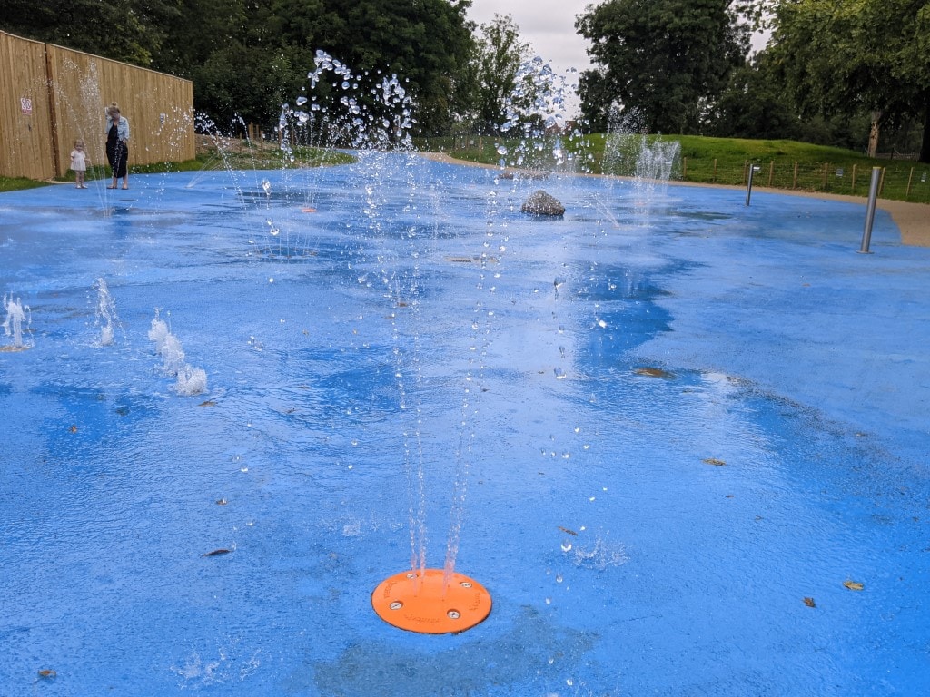 Fab Splash Pad at East Park in Hull