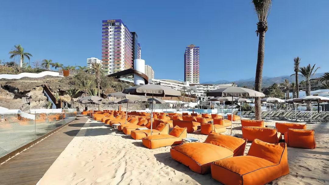 Hard Rock Hotel Sand Loungers