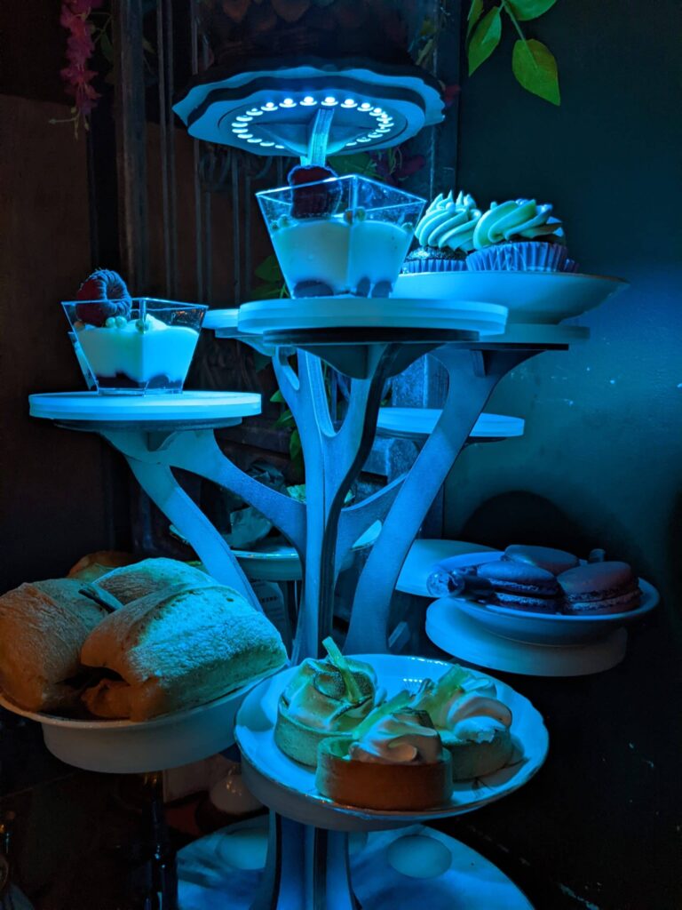 Wizard Themed Afternoon Tea the food