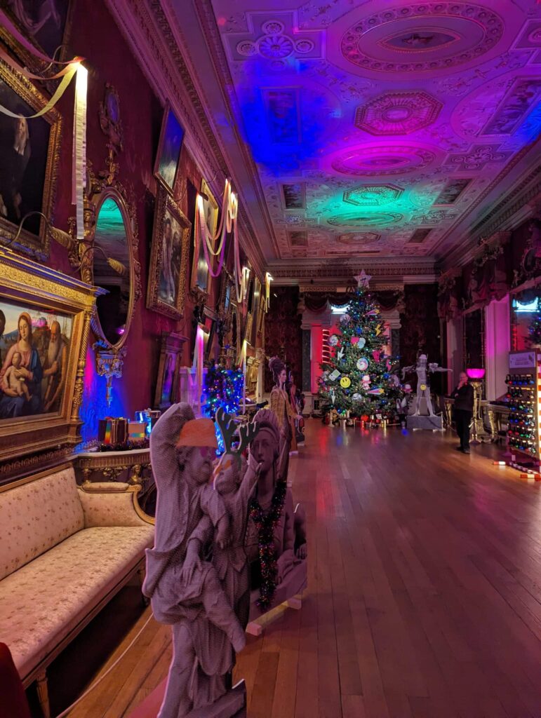 Christmas at Harewood House 2023 Great time travelling Christmas