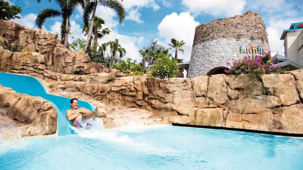 Lowes Sapphire Falls Resort waterslide