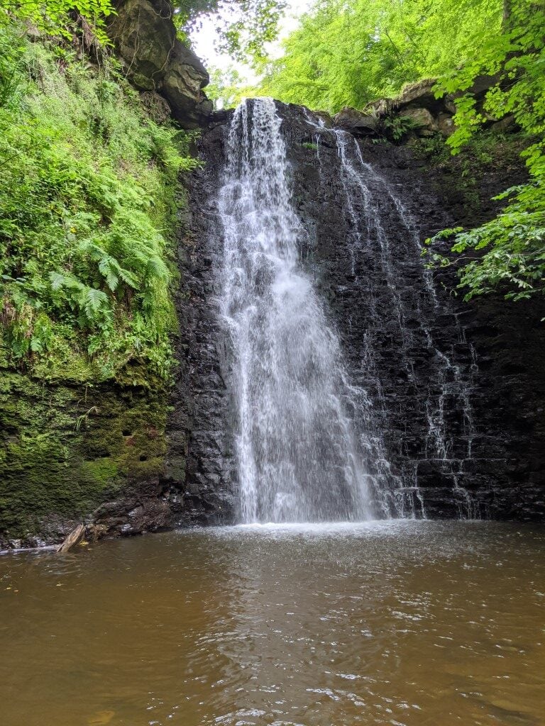 Falling Foss Waterfall