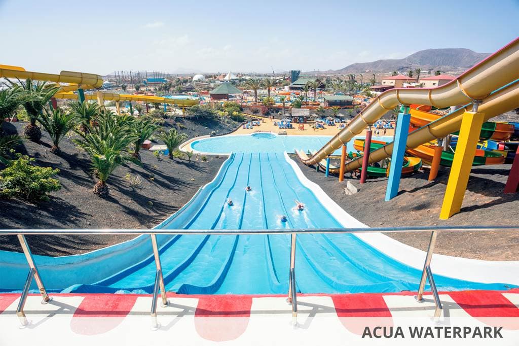 Acua Waterpark Waterslides