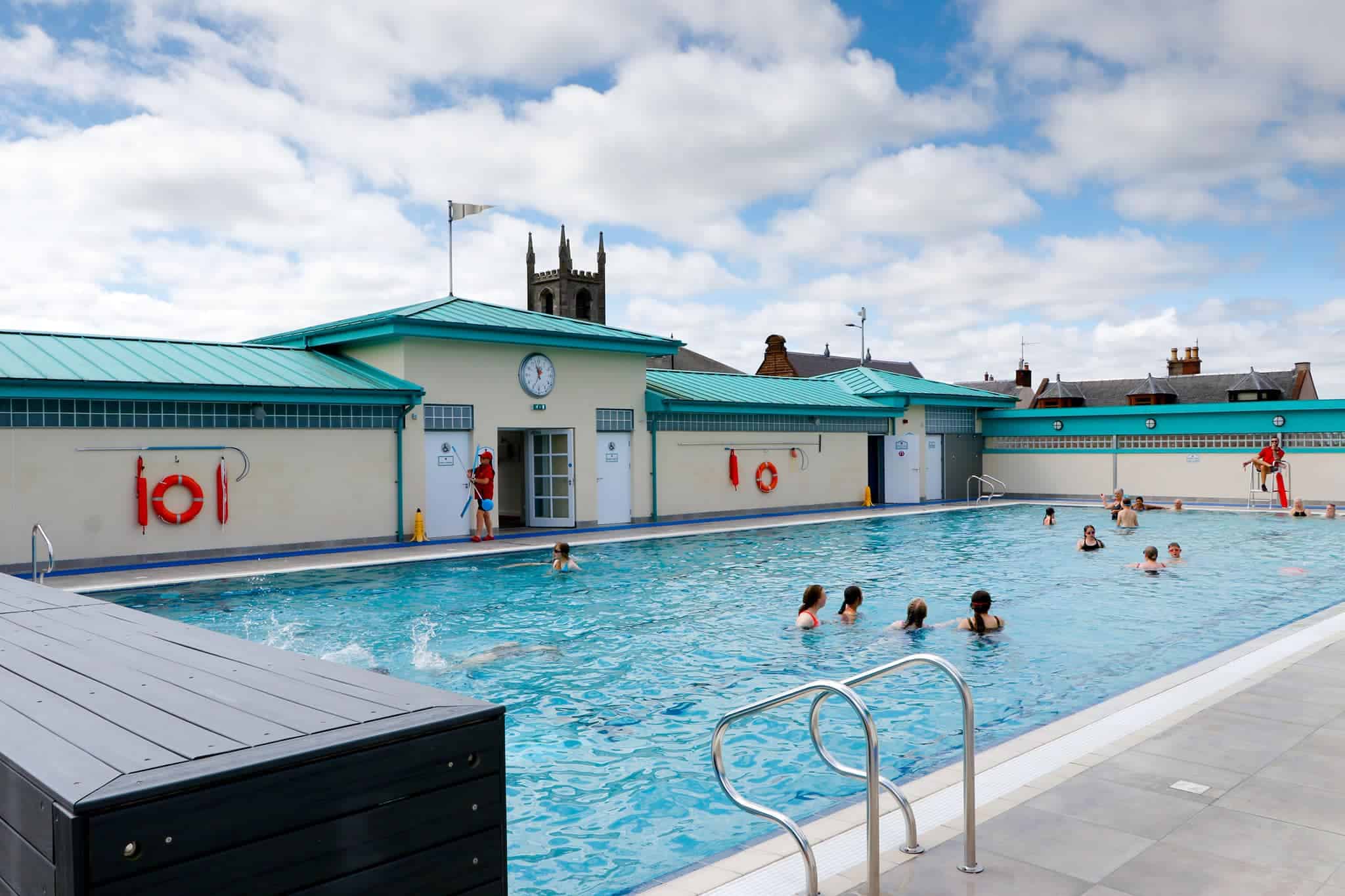 New Cumnock Outdoor swimming  Pool