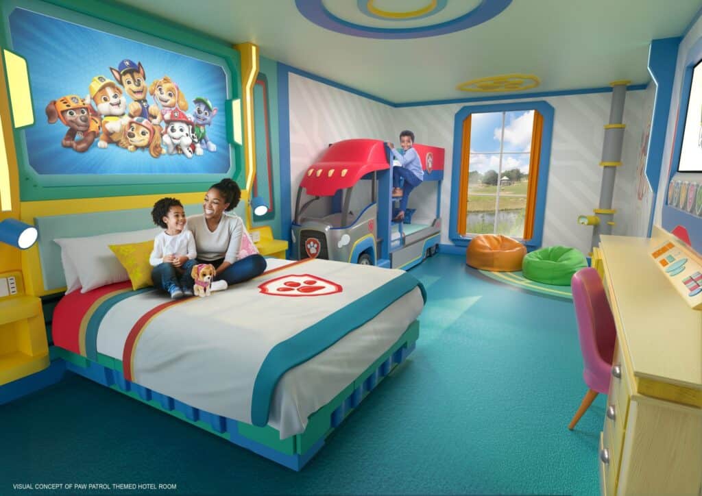Chessington World of Adventures Paw Patrol Room